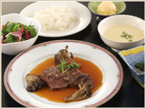 お子様ステーキ御膳